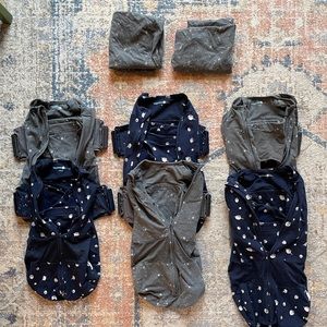 Snoo (Happiest Baby) sleep swaddles and sheets. 2 S, 2 M, 2 L